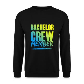 Équipage Bachelor - Sweat-shirt Unisexe - noir - Devant - Alina (178cm) & Michal (187cm)