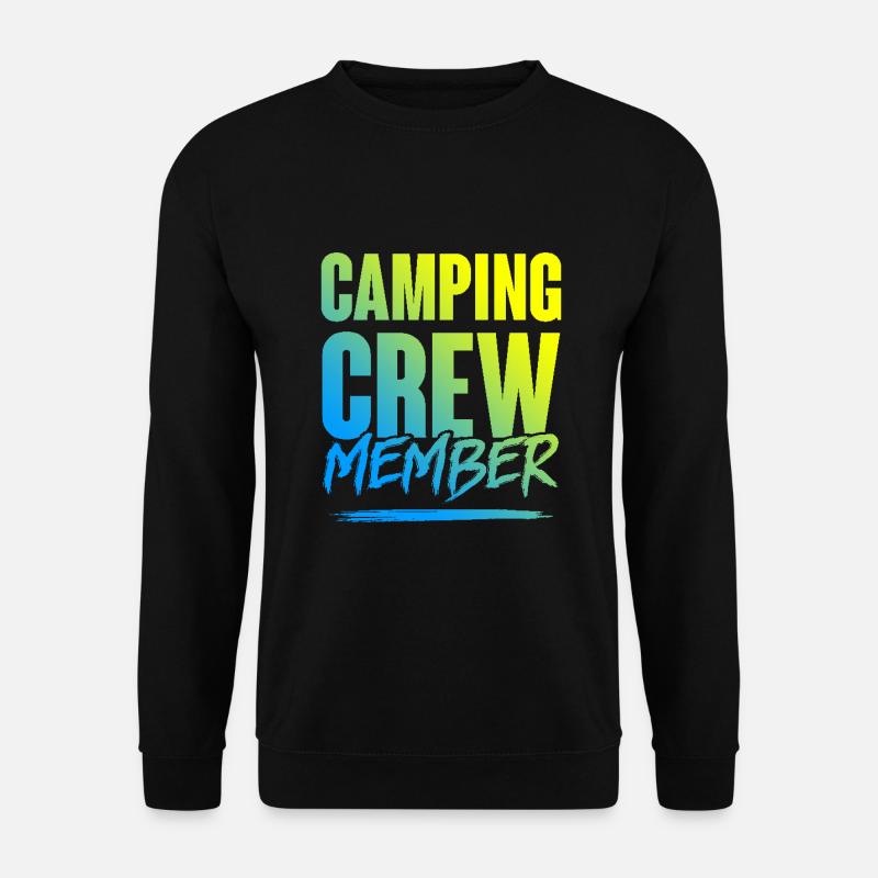 Camping Crew - Unisex Sweatshirt - black