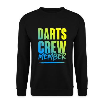 Équipe de fléchettes - Sweat-shirt Unisexe - noir - Devant - Alina (178cm) & Michal (187cm)