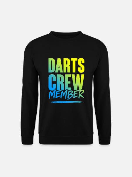 Darts Crew - Unisex Pullover - Schwarz