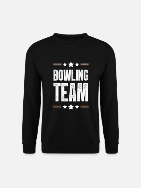Bowling Team - Unisex Sweatshirt - black