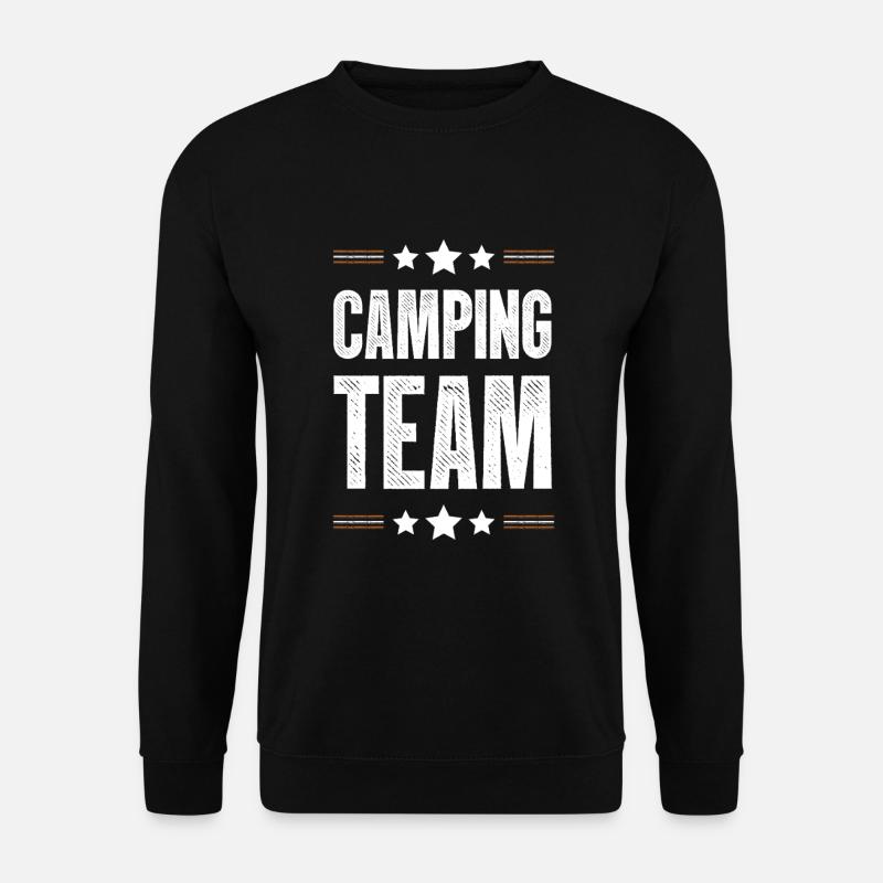 Camping Team - Unisex Sweatshirt - black