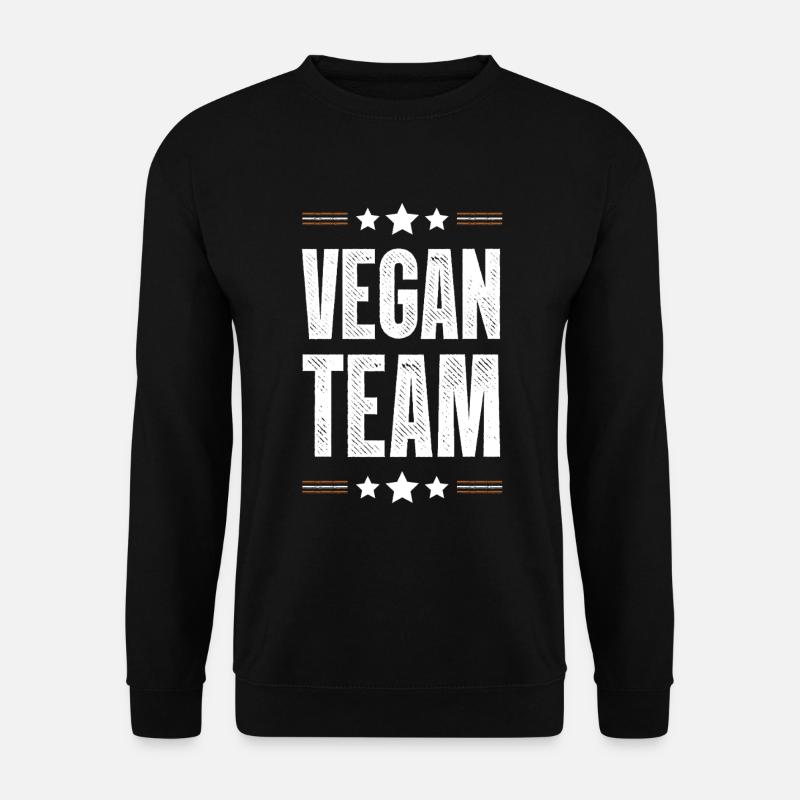 Vegan Team - Unisex Sweatshirt - black