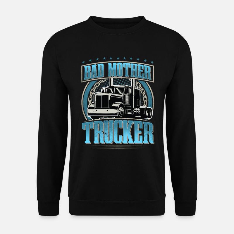LKW Fahrer - Unisex Pullover - Schwarz