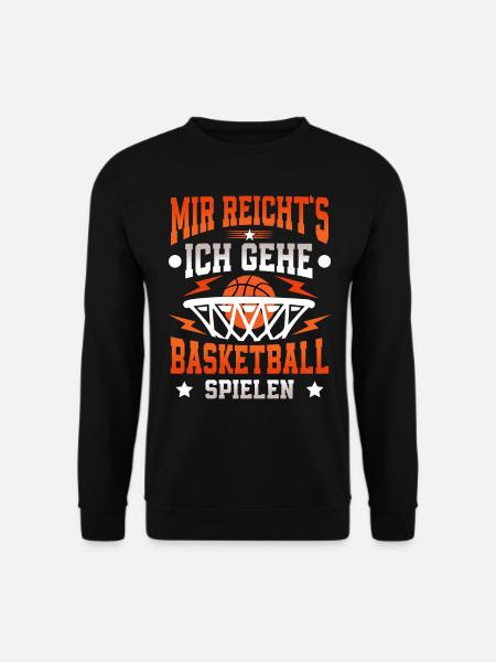 Basketball Basketballer - Unisex Pullover - Schwarz