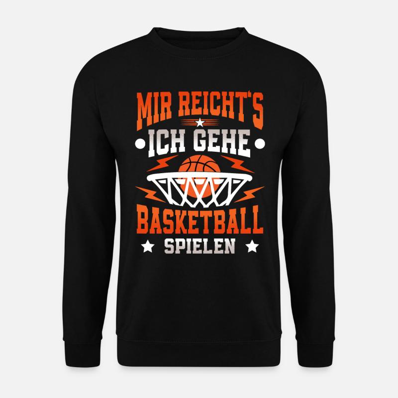 Basketball Basketballer - Unisex Pullover - Schwarz