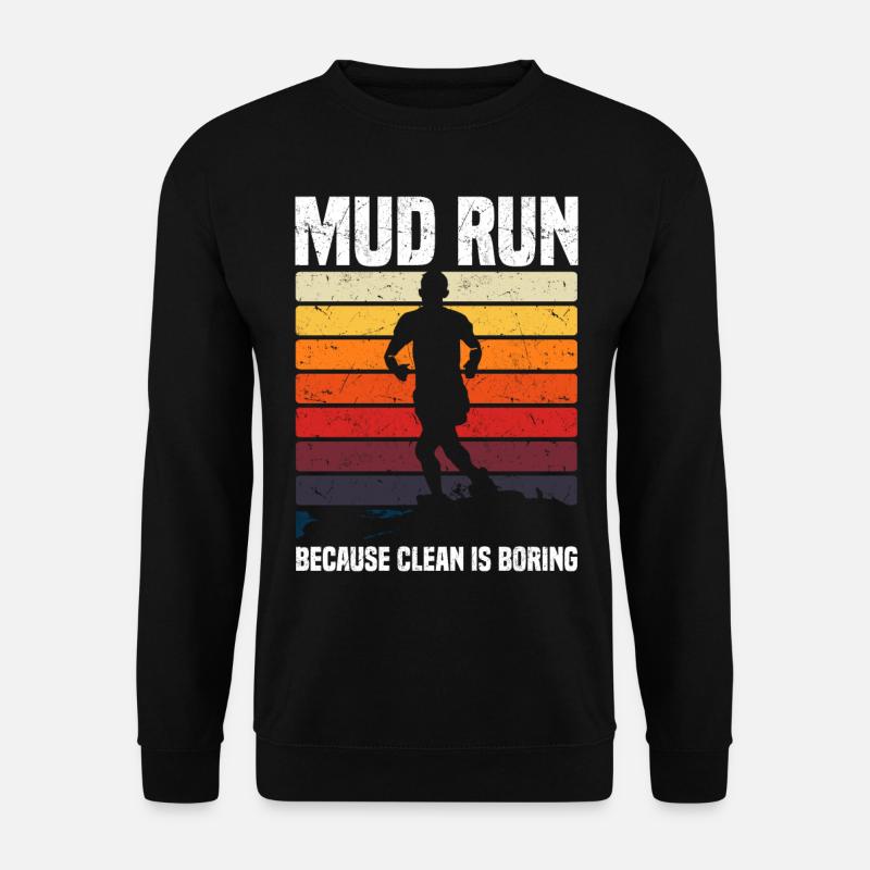 Schlammlauf - Unisex Pullover - Schwarz
