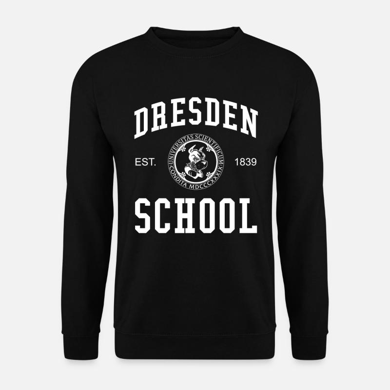 Dresden School Schule University Uni Universität - Unisex Sweatshirt - black