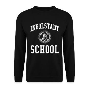 École d’Ingolstadt, Université Université - Sweat-shirt Unisexe - noir - Devant - Alina (178cm) & Michal (187cm)