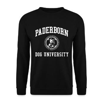 Collège universitaire canin de Paderborn - Sweat-shirt Unisexe - noir - Devant - Alina (178cm) & Michal (187cm)