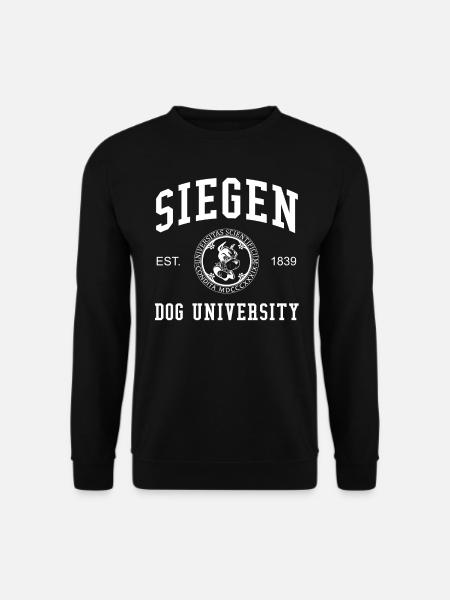 Siegen Dog University Universität Hochschule Uni - Unisex Pullover - Schwarz