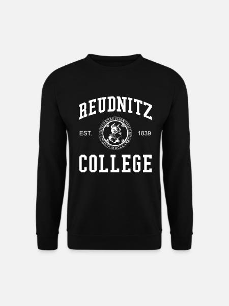 Leipzig Reudnitz College Universität Schule Uni - Unisex Pullover - Schwarz