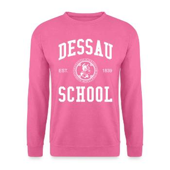Dessau School Hochschule University Schule Uni - Unisex Sweatshirt - pink - Front