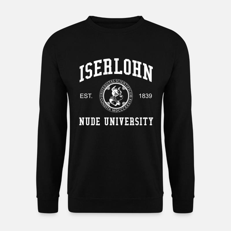 Collège universitaire nu d’Iserlohn - Sweat-shirt Unisexe - noir