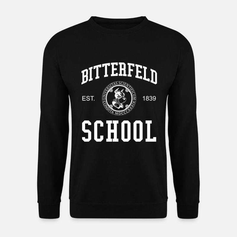 École Bitterfeld Université Université - Sweat-shirt Unisexe - noir