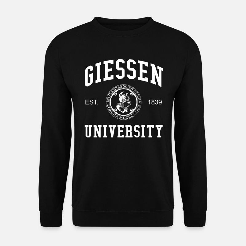 Gießen University Universität Hochschule Uni - Unisex Pullover - Schwarz
