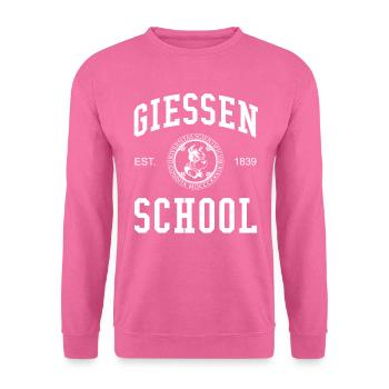 Gießen School Hochschule University Schule Uni - Unisex Sweatshirt - pink - Front