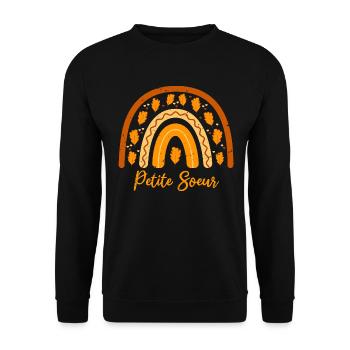 Elue meilleure Petite_Soeur | Petite_Soeur - Sweat-shirt Unisexe - noir - Devant - Alina (178cm) & Michal (187cm)