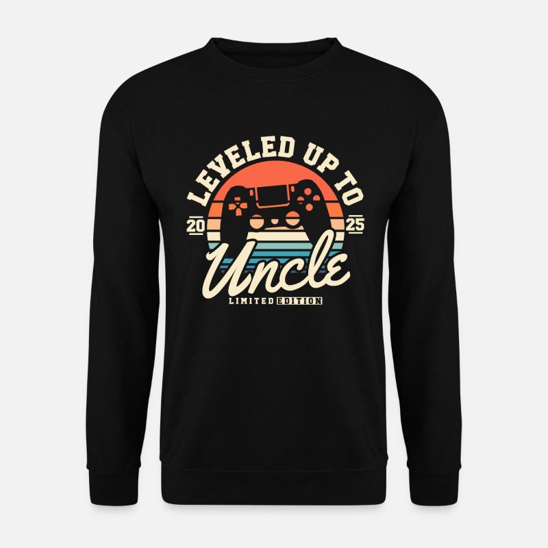 Ascended to Uncle 2025 - Unisex Sweatshirt - black
