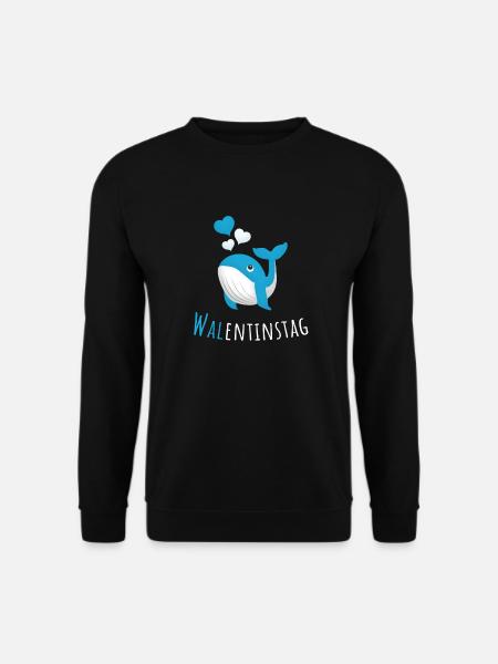 Walentinstag - Geschenkidee zum Valentinstag 2021 - Unisex Pullover - Schwarz