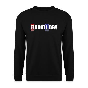 Département de radiologie Radiologue Joke Radiographie - Sweat-shirt Unisexe - noir - Devant - Alina (178cm) & Michal (187cm)