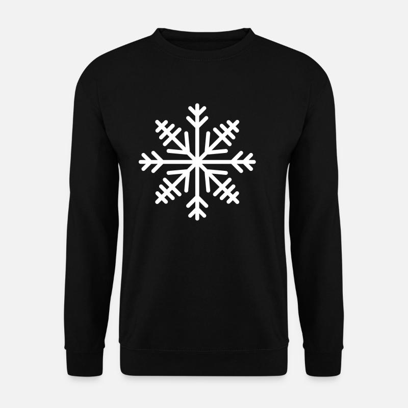 Snowflake - Unisex Sweatshirt - black