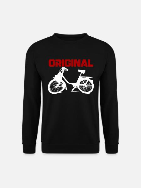 Mofa Moped Mokick Kult - Unisex Pullover - Schwarz