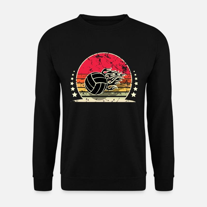 Volleyball - Unisex Pullover - Schwarz