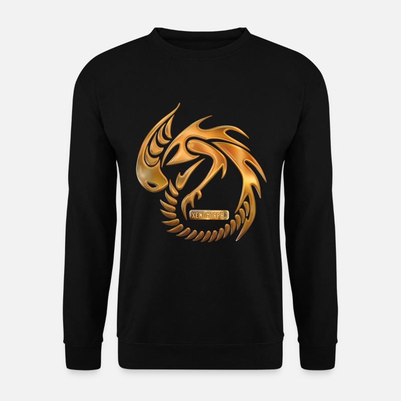 Tribal Alien Xenomorph - Unisex Pullover - Schwarz