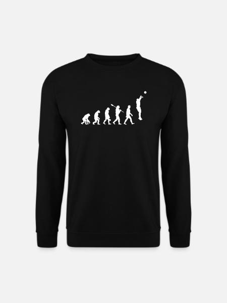 Basketball Evolution - Unisex Pullover - Schwarz