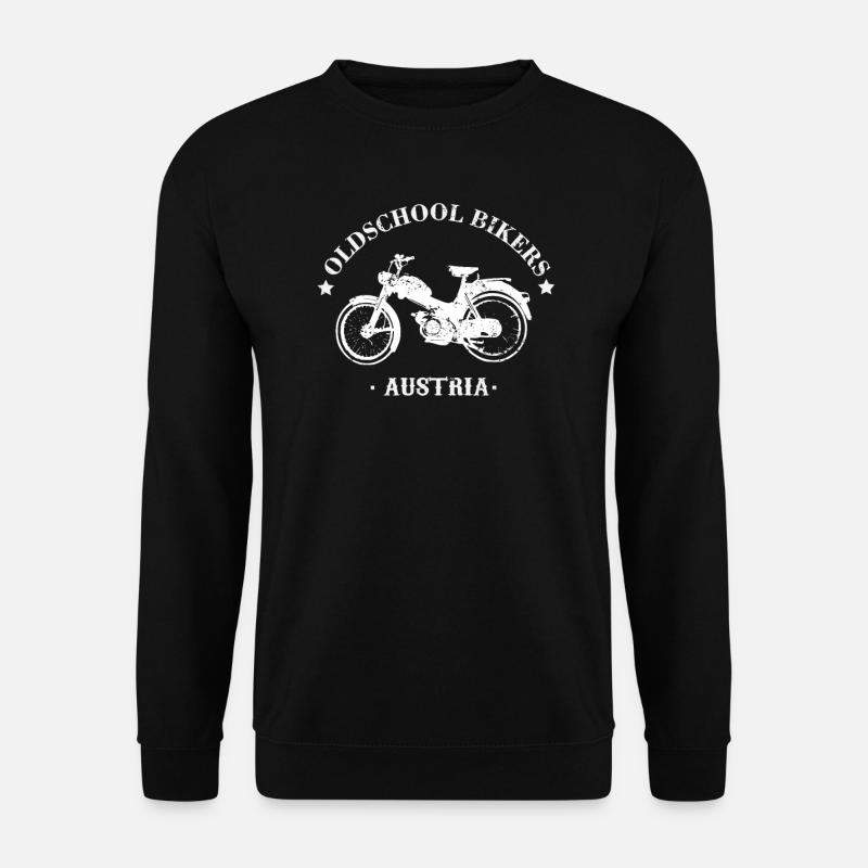 Cyclomoteur Autriche - Sweat-shirt Unisexe - noir
