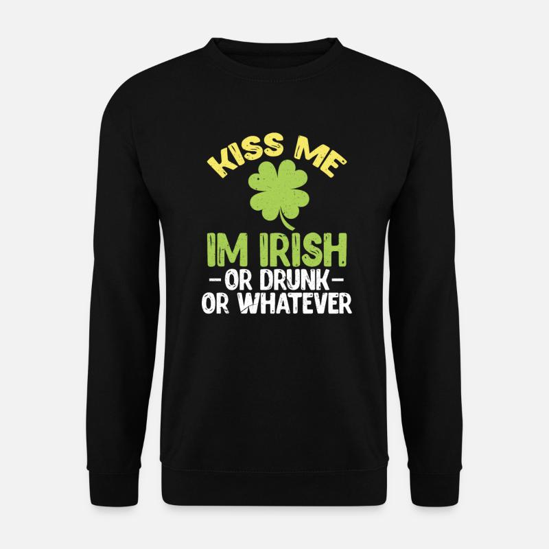 St Patricks Day - Sweat-shirt Unisexe - noir