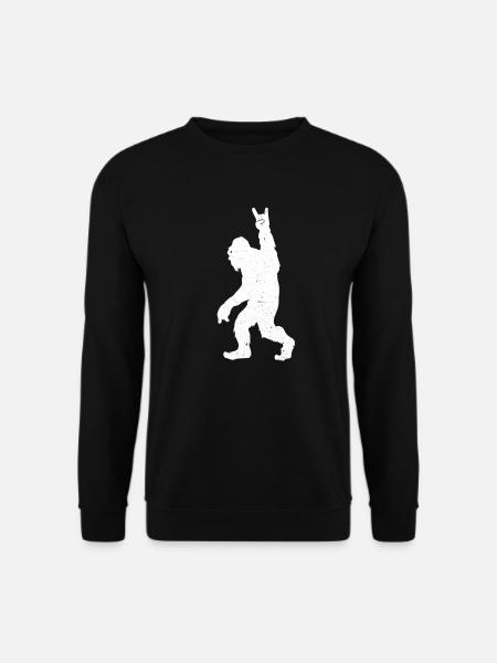 Bigfoot rock - Unisex Sweatshirt - black