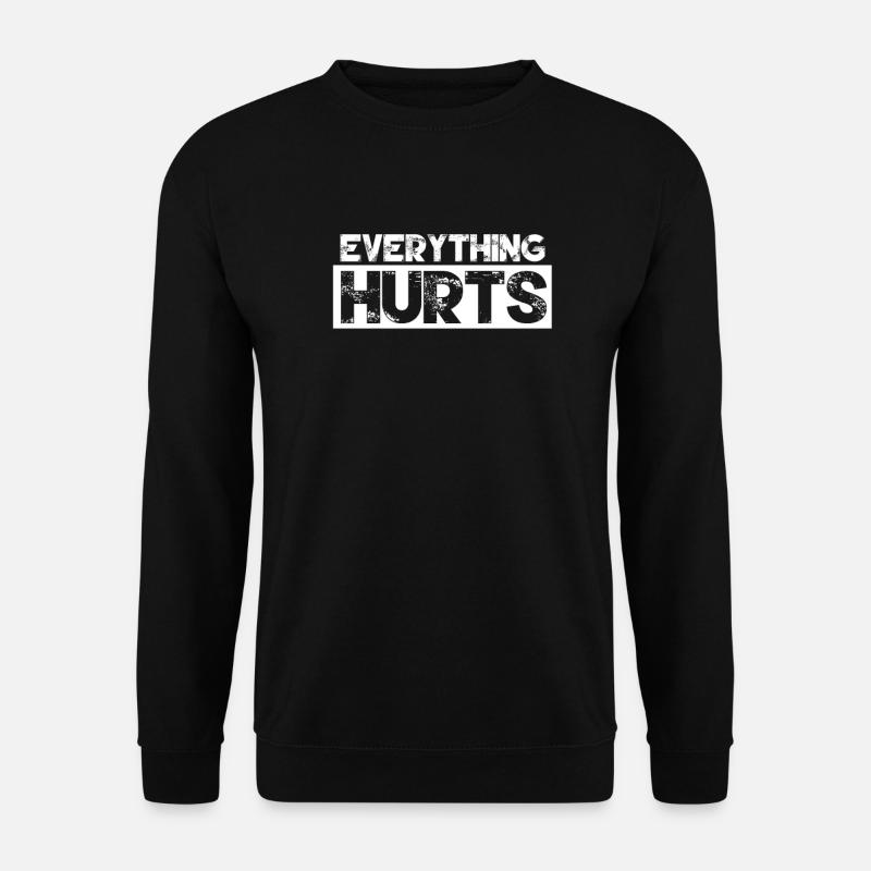 Workout - Unisex Pullover - Schwarz