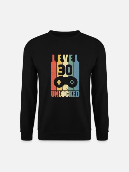 Level 30 - Unisex Sweatshirt - black
