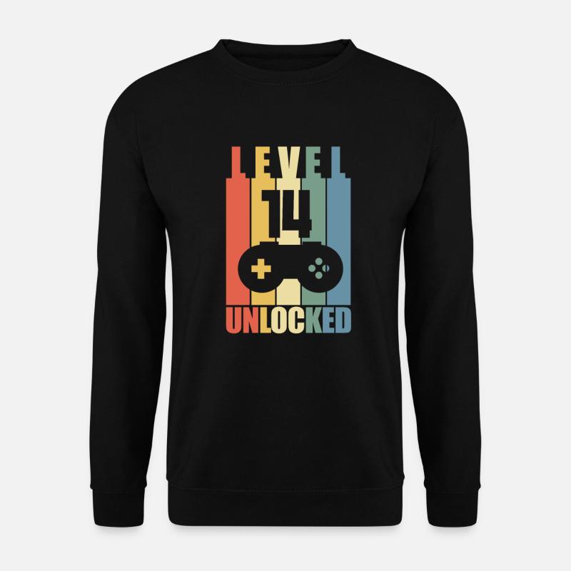 Level 14 - Unisex Pullover - Schwarz