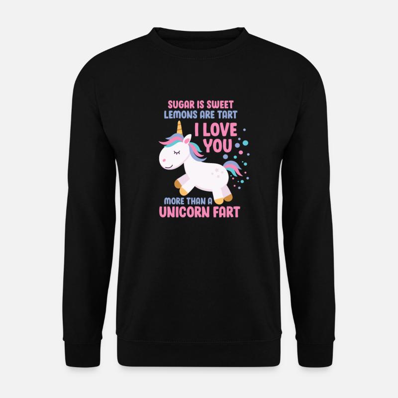 unicorn - Unisex Sweatshirt - black