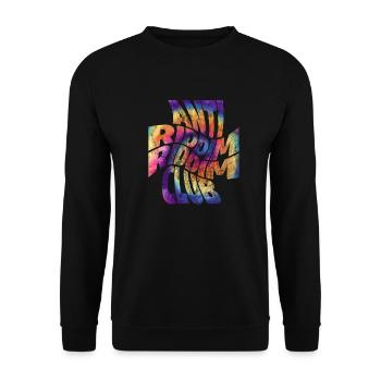 Techno - Sweat-shirt Unisexe - noir - Devant - Alina (178cm) & Michal (187cm)