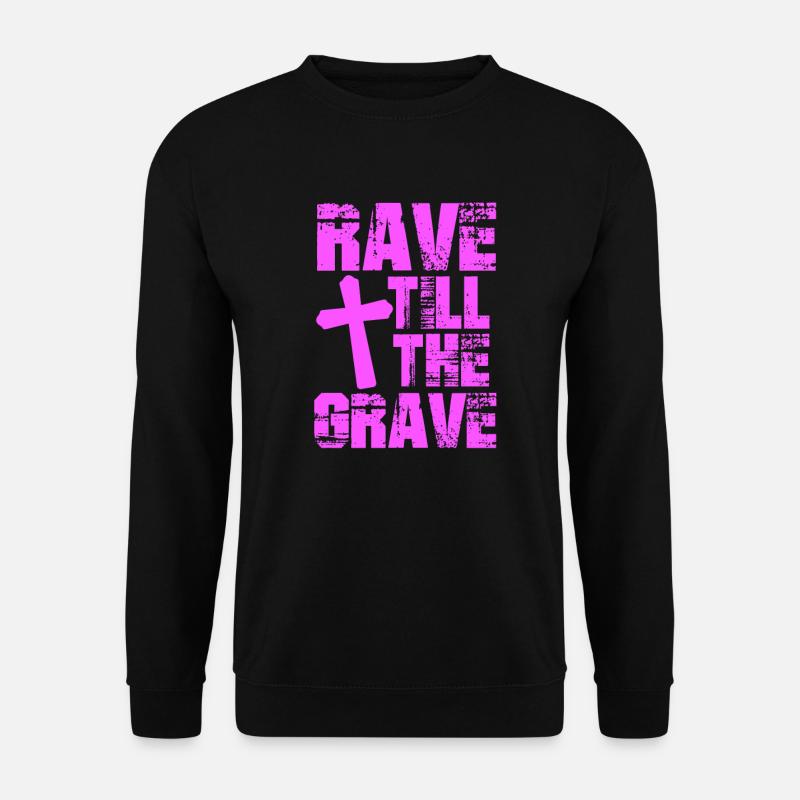 Rave - Unisex Pullover - Schwarz