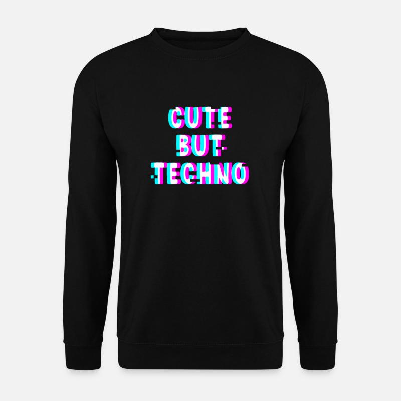 Techno - Unisex Sweatshirt - black