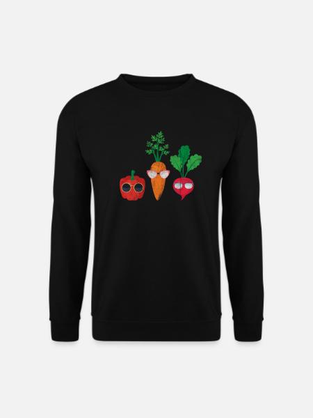 Vegan - Unisex Pullover - Schwarz