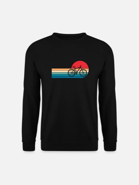 Fahrrad Bike Radsport Rennrad Rad Geschenk - Unisex Pullover - Schwarz