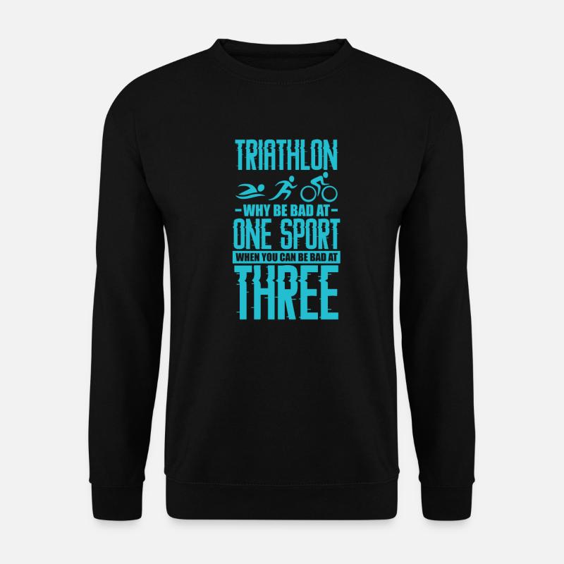 Triathlon - Unisex Sweatshirt - black