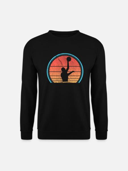Wasserball Wassersport Wasserballer Geschenk - Unisex Pullover - Schwarz