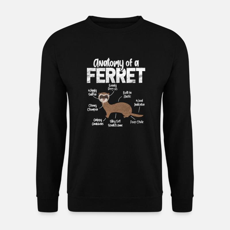 Ferret - Unisex Sweatshirt - black