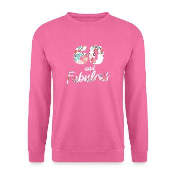 60. Geburtstag 60 Jahre Birthday Geschenk - Unisex Pullover - Pink - Vorne