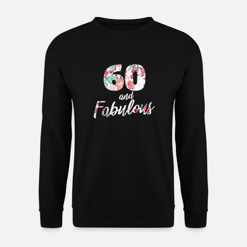 60e anniversaire - Sweat-shirt Unisexe - noir