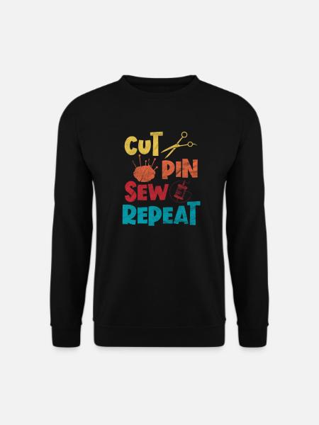 sew - Unisex Sweatshirt - black