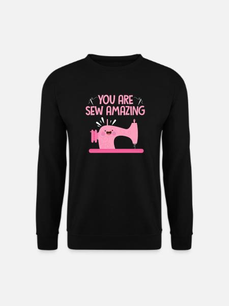 sew - Unisex Sweatshirt - black
