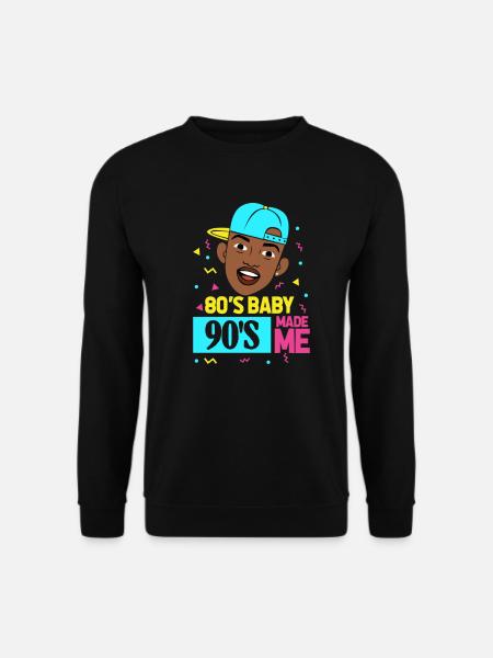 90s hip hop - Unisex Sweatshirt - black
